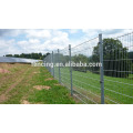 PVC coated welded mesh fence